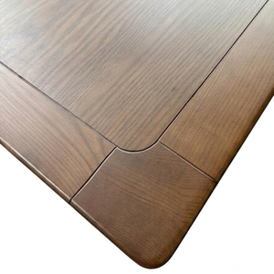 Table basse japonaise vintage en bois massif, table centrale en bois pour salon, tatami, sol, thé, repas - Product Image 6
