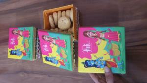 Vibrant Handcrafted Happy Holi Sweet Gift <b>Box</b> Custom Eco-Friendly Engraving for Festive Gifting Celebrate Colors with Joy - Product Image 2