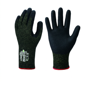 Guantes Resistentes a Cortes SHOWA S-TEX 581 Hagane Coil, Fibra de Aramida, Acero Inoxidable, Recubiertos de Caucho de Nitrilo, EN388 4X42E - Product Image 1