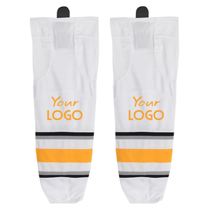 Customized New Arrival Personalized Custom Team Color Eco-Friendly Durable Dry Fit Ice Hockey <b>Socks</b> for Adults - Product Image 6