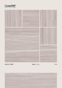 Carreaux de porcelaine finition mate 60x60cm, développés avec une surface sculptée en profondeur, un équilibre de tons naturels et un revêtement structuré. - Product Image 3