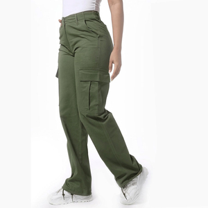 Pantalones Cargo Extra Grandes para Mujer |   Pantalones Formales Holgados de Algodón de Alta Calidad |   Multibolsillos, Resistente al Viento, Transpirable, Ecológico, Rápido - Product Image 4