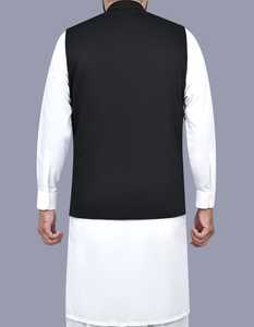 Hot Selling Afghani Party & Wedding Waistcoat for Men's Low MOQ Handmade Elegant Design Men Sleeveless Waist <b>Coat</b> Vests Adults - Product Image 5
