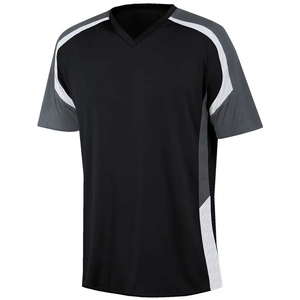 Vente en ligne, prix compétitif, vente en gros, meilleur matériau, jersey de football en polyester léger, manches courtes, personnalisable - Product Image 2