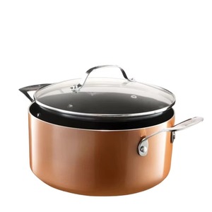 Shiny Finishing Rounded <b>Food</b> Serving Pot for Dinner Party <b>Food</b> Supplies Stainless Steel Casseroles <b>Server</b> Hot Pot - Product Image 2