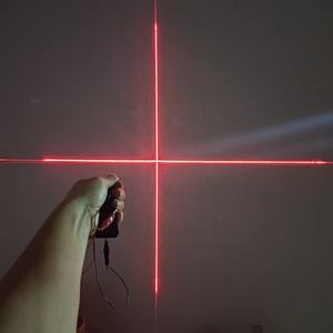 Ismartlaser 9x20mm 635nm 5MW Cross Hair Módulo de diodo de línea láser rojo Fácil de operar Piezas de equipo láser de nueva condición - Product Image 2
