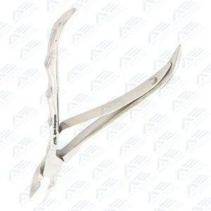 Pince à cuticules en acier inoxydable unilatéral de qualité supérieure avec poignée d'empreintes digitales coupe-ongles de précision de vente chaude - Product Image 2