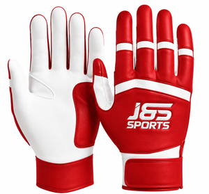 Guantes de Bateo de Béisbol Personalizables OEM al por Mayor, Guantes de Bateo de Softbol de Cuero de Cabra Transpirable de Alta Calidad, Profesionales J S - Product Image 1