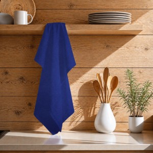 Dernière collection de torchons de cuisine 100% coton, design gaufré, couleur unie, à prix abordable. - Product Image 1