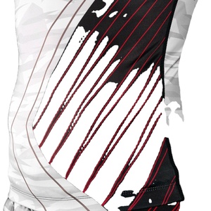 T-shirt de compression à manches longues pour homme, anti-UV, respirant, séchage rapide, impression personnalisée par transfert thermique, ajusté - Product Image 2