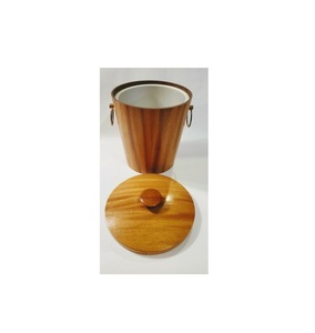 Cubetas de hielo para restaurantes, cubetas de hielo de doble pared para botellas de cerveza y vino, cubetas de hielo de madera en venta, diseño premium, cubetas de hielo pequeñas - Product Image 2