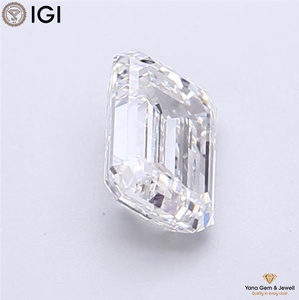 Diamant de 2,00 carats, couleur E, clarté VVS1, taille émeraude, certifié IGI, cultivé en laboratoire CVD, parfait pour une bague haut de gamme - Product Image 5