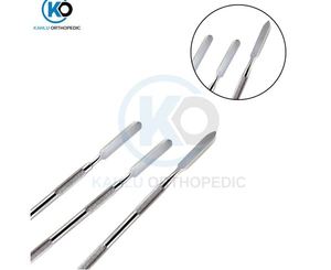 Explorer dentaire et lime osseuse dentaire de qualité supérieure #   12 instruments chirurgicaux dentaires à double extrémité en acier inoxydable - Product Image 5