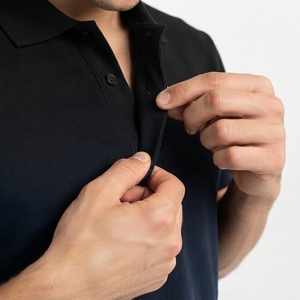 Camiseta Polo de Algodón Piqué, Ropa Casual, Directo de Fábrica, Moda Masculina, Corte Ajustado, Proveedor Mayorista de Camisetas Polo con Bordado Personalizado - Product Image 4