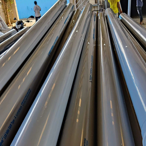 Tubería Redonda de PVC EcoFlow de 160 mm, 6 m de Longitud, 2 mm de Grosor, Conexión Sol Fit, Marca Peregrine, Presión de 4 kg, para Suministro de Agua Agrícola - Product Image 1