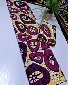 Tela de Algodón con Estampado Africano de Cera Holandesa Premium de Senegal para Producción de Ropa - Product Image 4