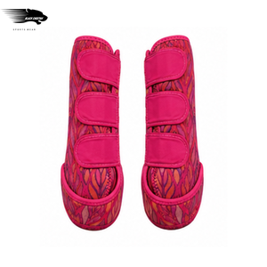 Botas de Protección para Montar a Caballo de Alta Calidad, Absorbentes de Impactos, Transpirables, de Neopreno, Protectores de Piernas Ecuestres, Servicio OEM - Product Image 3