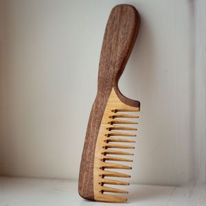 Best Selling Classic Wooden Comb Handmade Hair Styling <b>Tool</b> for Men Women and Professional Use Available In Bulk Quantity - Product Image 5