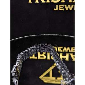 Bracelet tennis en moissanite de qualité supérieure, coupe ronde brillante classique, argent 925 avec certification IGI, plaqué argent pour unisexe - Product Image 6