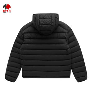 Ryan เสื้อแจ็กเก็ตขนเป็ดสำหรับผู้ชายเสื้อแจ็กเก็ตมีโลโก้ออกแบบได้ตามต้องการ - Product Image 4