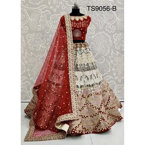 Nupcial Indio Desgaste Terciopelo Colecciones Para Novia Con Zarkhan Trabajo Por Fabzone - Product Image 1