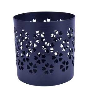 3 Pcs Black Wood Scented <b>Tea</b> <b>Light</b> Candle Holder Set Tall Textured <b>Christmas</b> Home Decor - Product Image 4