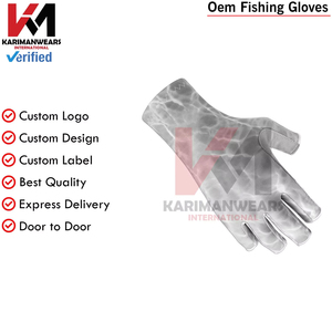 Gants de pêche légers et respirants OEM pour hommes et femmes, gants de pêche en eau salée personnalisés OEM, livraison rapide directe d'usine - Product Image 5