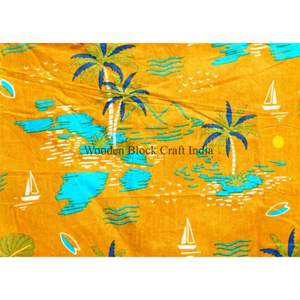 Tela de Algodón India Estampada a Mano para Decoración del Hogar, Cortinas y Fundas - Tela de Algodón Suave para Niños, Regalo Personalizado - Product Image 4