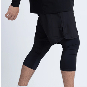 Pantalones Cortos Deportivos Musulmanes para Hombre, Largos hasta la Rodilla, Transpirables, para Entrenamiento, Modestos, Estilo Awrah - Product Image 2