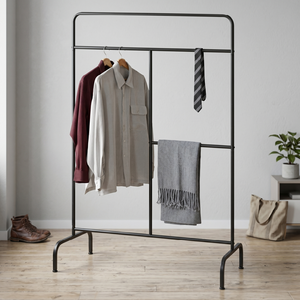 Modern Metal Coat Rack Freestanding Minimalist Design <b>For</b> Bedroom Living Room Furniture - Product Image 1