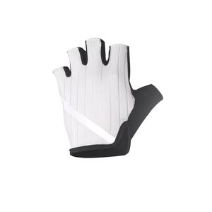 Gants d'été en polyester à demi-doigts, tissés, aérodynamiques, rayés, réglables, à enfiler, unisexes, avec sangle de poignet, amortissants, pour vélo de route et VTT - Product Image 4