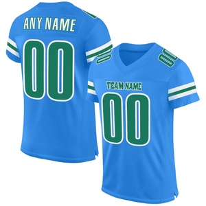 Vente en gros directe OMMIZ INDUSTRY Maillot de football authentique personnalisé en maille blanc-noir - Product Image 3