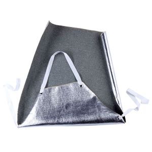 Delantales de Soldadura sin Mangas de Cuero de Primera Calidad, Aluminizados, de Alto Rendimiento, Resistentes al Calor y al Aceite, Resistentes al Fuego - Product Image 4