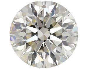 เพชรแท้1.0กะรัต L SI1เกรด SI2ใสตัดและขัดเงาอย่างดีเพชรธรรมชาติที่ผ่านการรับรองจากอินเดีย - Product Image 1