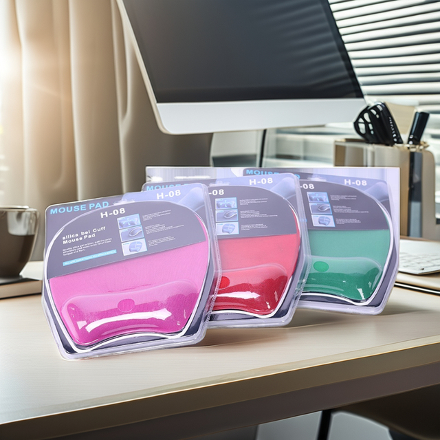 Factory Supply Mouse Pad Ergonomic Design Eco-Friendly 3D Silicone Gel Mouse Pad With Gel Wrist Rest Support