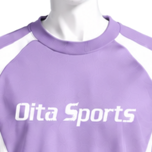 Sudadera Lila para Hombre, Cuello Redondo, Manga Larga, Diseño en Contraste, Estilo Deportivo, Informal, para Gimnasio, Entrenamiento, Ejercicio, Ropa Deportiva Personalizada - Product Image 3