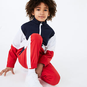 Ensemble veste et pantalon ajustables pour enfants, coupe-vent en nylon, survêtements pour hommes, ensembles unisexes personnalisés avec logo - Product Image 6