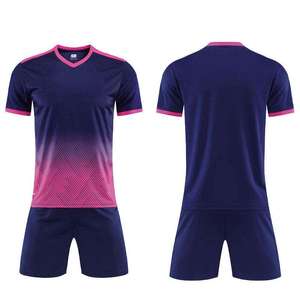 OEM Football Jersey Kids Custom <b>Soccer</b> Uniform Outfit School Printing Breathable Quick Dry Waterproof Wear - Product Image 5