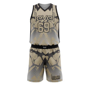 2026 Top Selling Men's Sportswear Basketball Uniform Custom Made Basketball Uniform For Men 100% Polyester Material - Product Image 1