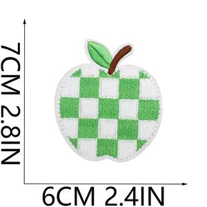 Patchs brodés 3D personnalisés de haute qualité, couleur unie, forme de fleur, à thermocoller ou à coudre, pour vêtements, chapeaux, sacs - Product Image 3