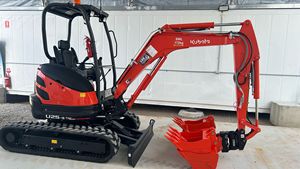 Mini-excavatrice Kubota d'occasion de 1,5 tonne, machine compacte pour travaux de terrassement et de construction, moteur puissant, faible consommation de carburant ! - Product Image 4