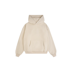 เสื้อฮู้ดดี้ผู้ชายทรงโอเวอร์ไซส์ สีพื้น ผ้าฝ้ายเฟรนช์เทอร์รี่ สวมใส่สบาย สไตล์ลำลอง ทรงปกติ สำหรับฤดูใบไม้ร่วง - Product Image 1