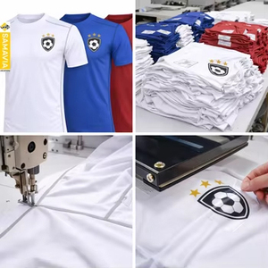 Camisetas de Fútbol Personalizadas Samavia, Sublimadas, Transpirables, de Secado Rápido, 100% Poliéster, de Alta Calidad, de Manga Corta, para Equipos de Fútbol - Product Image 4