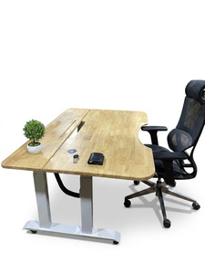 Modern DIY Dual Motor Convertible Standing Desk Sit Stand <b>Office</b> Table Extendable <b>Workstation</b> for Home <b>Office</b> - Product Image 5