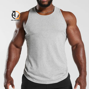Gym Singlet Stretch Fit Sleeveless Workout Training Shirt - Product Image 3