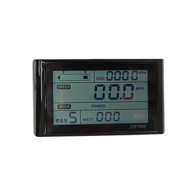 Electric Bicycle Parts Electric Bike Accessories LCD Display SW900 for Electric Bicycle Conversion Kit and Electric Bike Kit