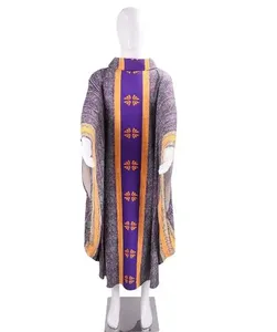 Túnicas de Iglesia de Poliéster Cómodas y de Alta Calidad Hechas en Fábrica, Diseño Personalizado de Última Moda, Gran Venta para Adultos Unisex, Servicio OEM - Product Image 2