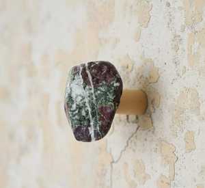 Support mural Art Déco en marbre naturel éco-responsable fait main TCE – Accessoire mural en pierre de qualité supérieure pour la maison et l'hôtel - Product Image 3