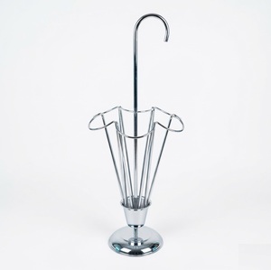 Support de parapluie en métal de haute qualité, porte-parapluie élégant pour la maison et le bureau, support de rangement, accessoire de décoration pour la maison - Product Image 2