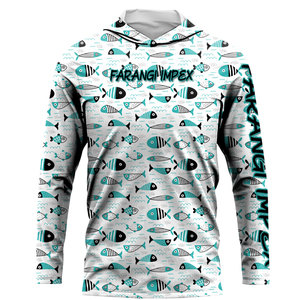 Camiseta de Pesca con Capucha y Protección Solar UPF 50, 100% Poliéster, con Logotipo Personalizado, Camiseta de Caza HUK para Hombre, con Malla Ventilada y Protección UV 2026 - Product Image 6
